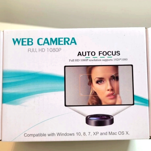 Web Camera Full HD Up to 1018P Webcam NEW in Box - Picture 1 of 4